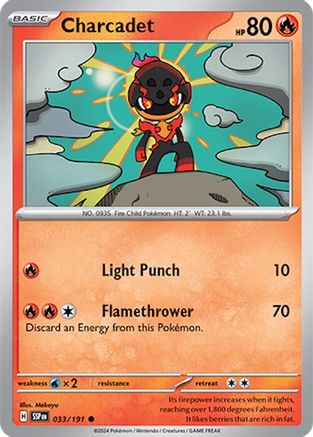 Charcadet - 033/191 (33) [SV08: Surging Sparks] Reverse Holofoil - Deck Out Gaming