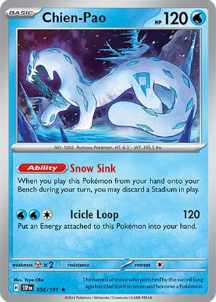 Chien-Pao (56) [SV08: Surging Sparks] Holofoil - Deck Out Gaming