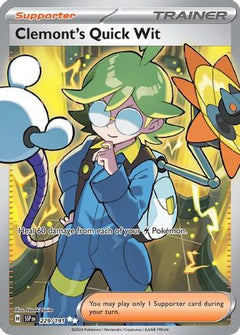 Clemont's Quick Wit - 229/191 (229) [SV08: Surging Sparks] Holofoil - Deck Out Gaming