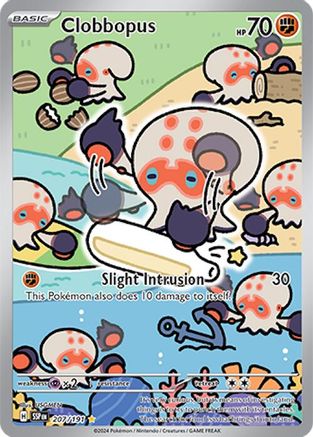 Clobbopus - 207/191 (207) [SV08: Surging Sparks] Holofoil - Deck Out Gaming