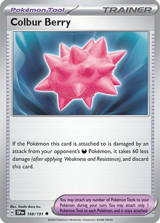 Colbur Berry (168) [SV08: Surging Sparks] - Deck Out Gaming