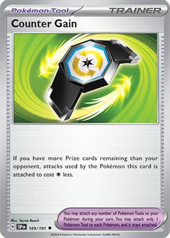 Counter Gain (169) [SV08: Surging Sparks] Reverse Holofoil - Deck Out Gaming