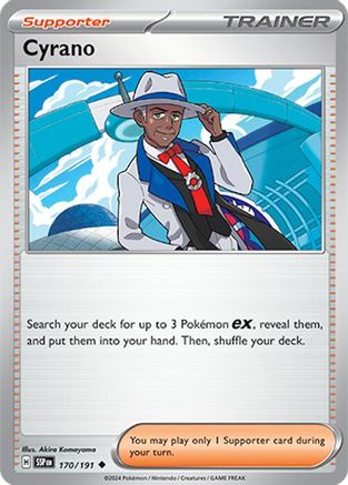 Cyrano - 170/191 (170) [SV08: Surging Sparks] - Deck Out Gaming
