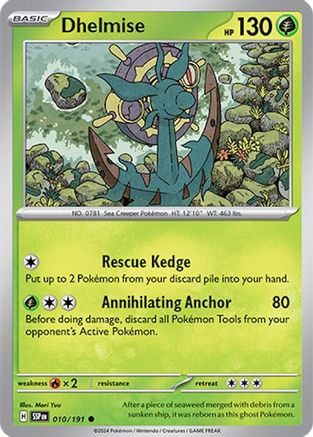 Dhelmise (10) [SV08: Surging Sparks] - Deck Out Gaming