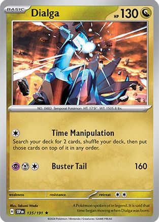 Dialga (135) [SV08: Surging Sparks] Holofoil - Deck Out Gaming