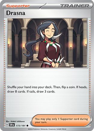 Drasna - 173/191 (173) [SV08: Surging Sparks] Reverse Holofoil - Deck Out Gaming
