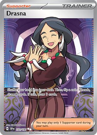 Drasna - 231/191 (231) [SV08: Surging Sparks] Holofoil - Deck Out Gaming