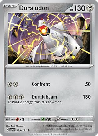 Duraludon (129) [SV08: Surging Sparks] Reverse Holofoil - Deck Out Gaming