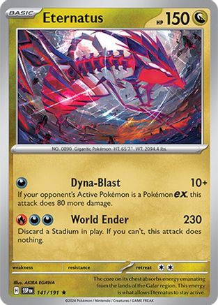 Eternatus (141) [SV08: Surging Sparks] Holofoil - Deck Out Gaming