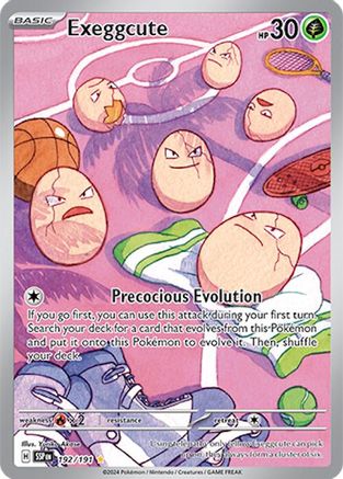 Exeggcute - 192/191 (192) [SV08: Surging Sparks] Holofoil - Deck Out Gaming