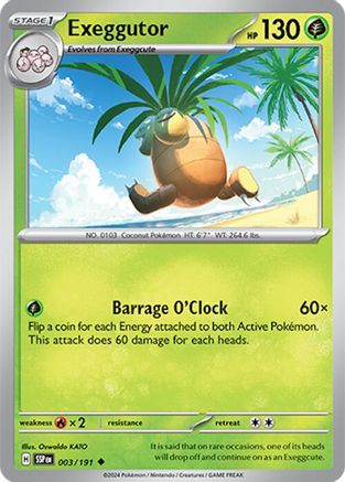 Exeggutor (3) [SV08: Surging Sparks] Reverse Holofoil - Deck Out Gaming