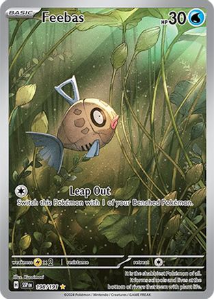 Feebas (198) [SV08: Surging Sparks] Holofoil