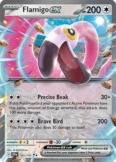 Flamigo ex (160) [SV08: Surging Sparks] Holofoil - Deck Out Gaming