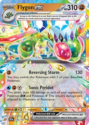 Flygon ex - 106/191 (106) [SV08: Surging Sparks] Holofoil - Deck Out Gaming