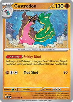 Gastrodon (107) [SV08: Surging Sparks] Reverse Holofoil - Deck Out Gaming