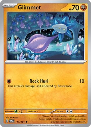 Glimmet (114) [SV08: Surging Sparks] Reverse Holofoil