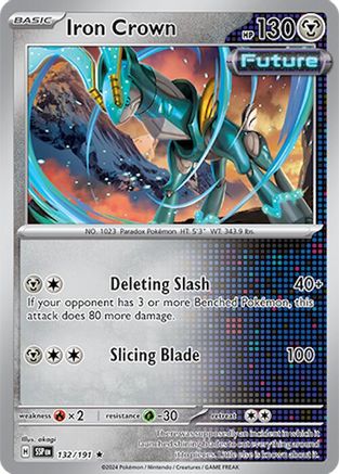 Iron Crown (132) [SV08: Surging Sparks] Holofoil - Deck Out Gaming