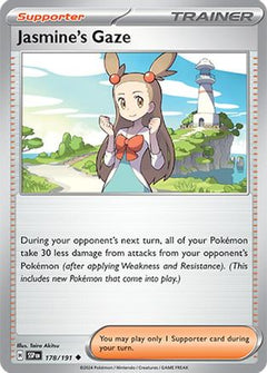 Jasmine's Gaze - 178/191 (178) [SV08: Surging Sparks] Reverse Holofoil - Deck Out Gaming