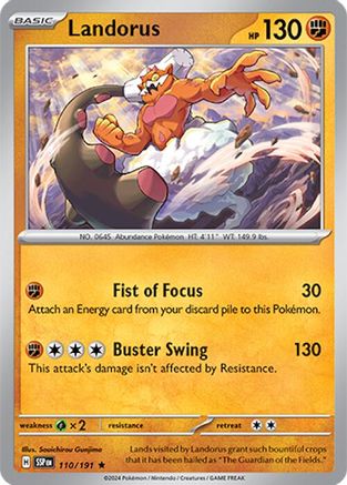 Landorus (110) [SV08: Surging Sparks] Holofoil