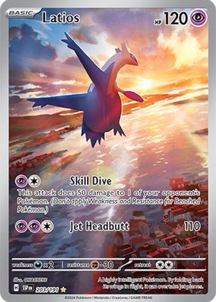 Latios - 203/191 (203) [SV08: Surging Sparks] Holofoil - Deck Out Gaming