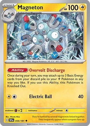 Magneton (59) [SV08: Surging Sparks] Reverse Holofoil - Deck Out Gaming