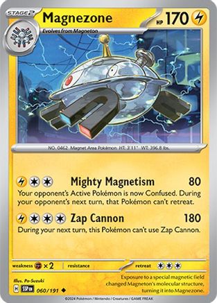 Magnezone (60) [SV08: Surging Sparks] Reverse Holofoil - Deck Out Gaming