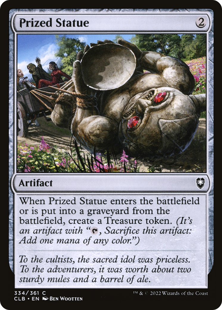 Prized Statue (334) [Commander Legends: Battle for Baldur's Gate] foil - Deck Out Gaming