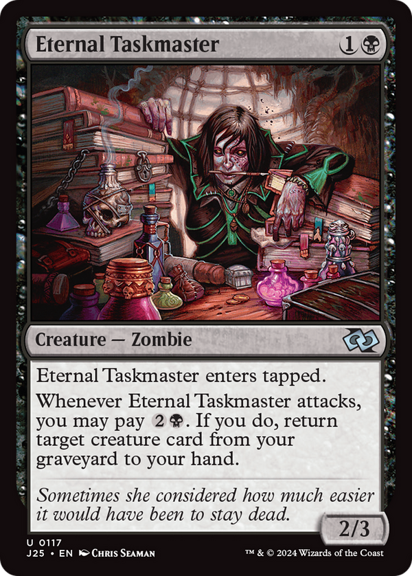 Eternal Taskmaster (117) [Foundations Jumpstart] - Deck Out Gaming