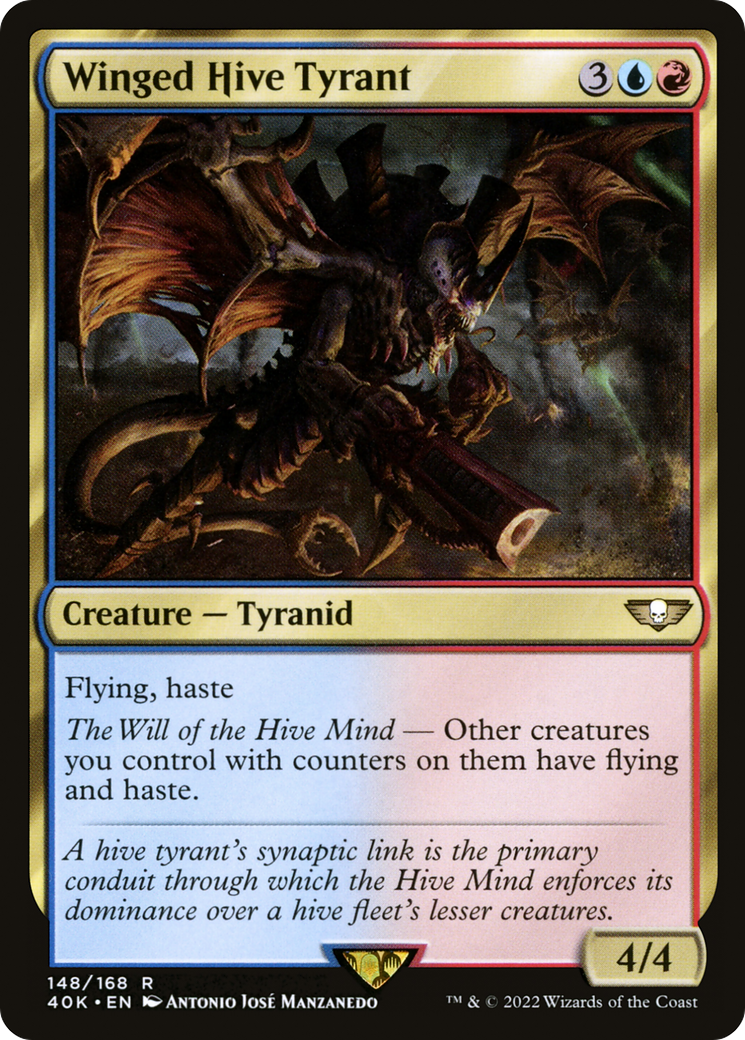 Winged Hive Tyrant (148) [Universes Beyond: Warhammer 40,000] - Deck Out Gaming
