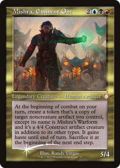 Mishra, Eminent One (Display Commander) - Thick Stock (39) [The Brothers' War Commander] foil - Deck Out Gaming