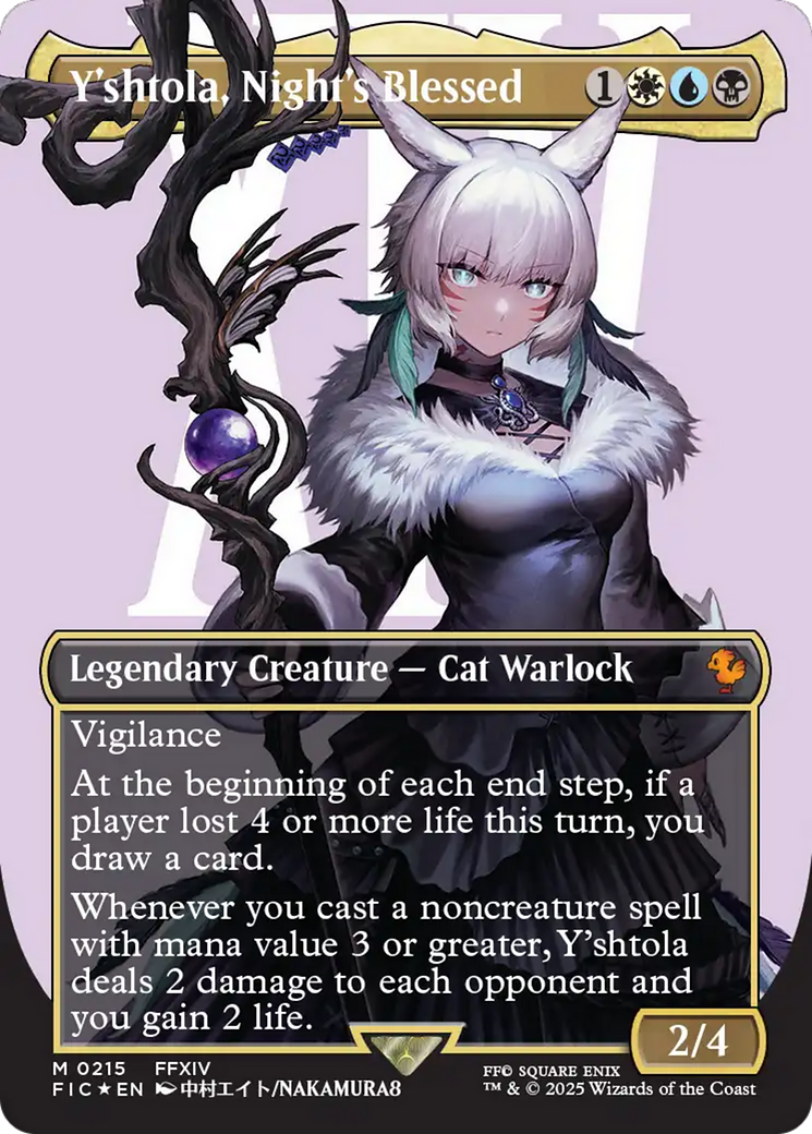 Y'shtola, Night's Blessed (215) [Commander: FINAL FANTASY] foil - Deck Out Gaming