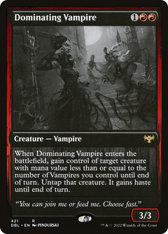 Dominating Vampire (421) [Innistrad: Double Feature] - Deck Out Gaming