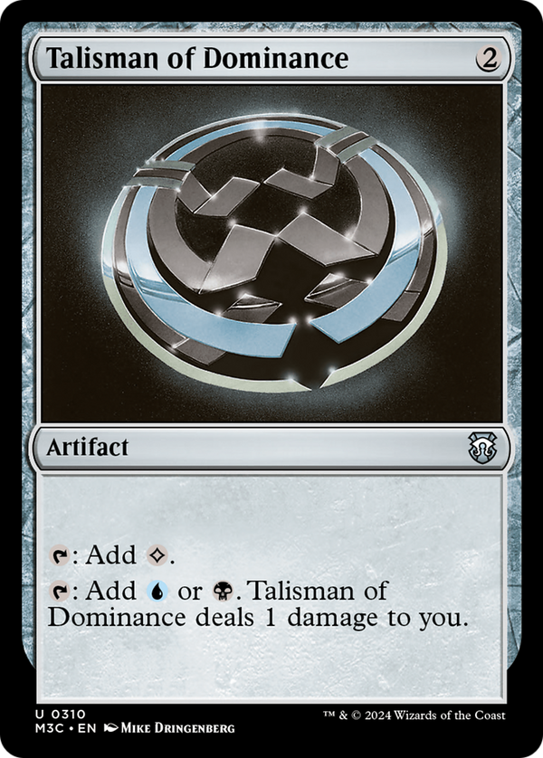 Talisman of Dominance (310) [Modern Horizons 3 Commander] - Deck Out Gaming