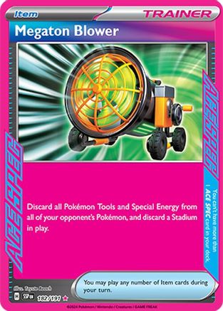 Megaton Blower (182) [SV08: Surging Sparks] Holofoil - Deck Out Gaming