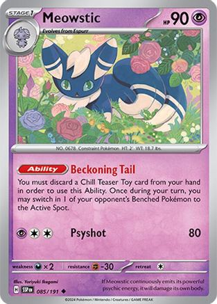 Meowstic (85) [SV08: Surging Sparks] - Deck Out Gaming