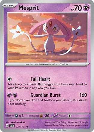 Mesprit - 079/191 (79) [SV08: Surging Sparks] - Deck Out Gaming