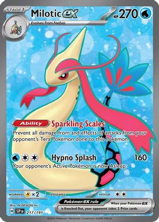 Milotic ex (217) [SV08: Surging Sparks] Holofoil