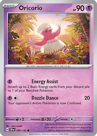 Oricorio (89) [SV08: Surging Sparks] Reverse Holofoil