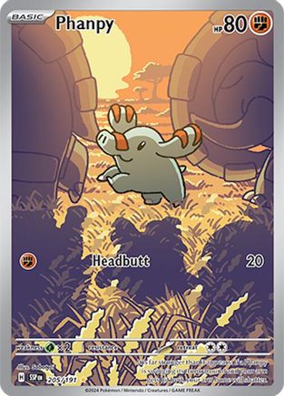 Phanpy - 205/191 (205) [SV08: Surging Sparks] Holofoil - Deck Out Gaming