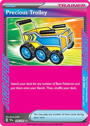 Precious Trolley (185) [SV08: Surging Sparks] Holofoil - Deck Out Gaming