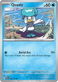 Quaxly (50) [SV08: Surging Sparks] Reverse Holofoil - Deck Out Gaming