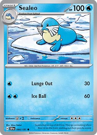 Sealeo (44) [SV08: Surging Sparks] - Deck Out Gaming