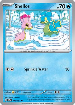 Shellos (46) [SV08: Surging Sparks] - Deck Out Gaming