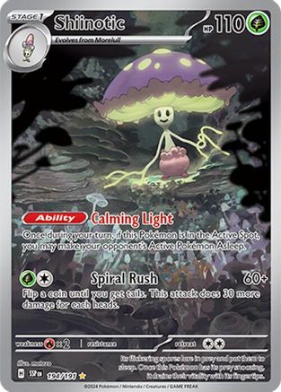 Shiinotic - 194/191 (194) [SV08: Surging Sparks] Holofoil - Deck Out Gaming