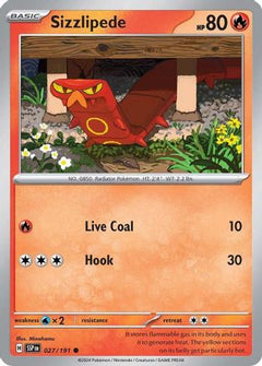 Sizzlipede (27) [SV08: Surging Sparks] Reverse Holofoil - Deck Out Gaming
