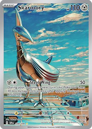 Skarmory - 209/191 (209) [SV08: Surging Sparks] Holofoil - Deck Out Gaming