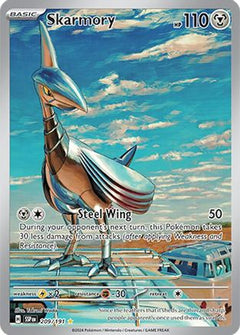Skarmory - 209/191 (209) [SV08: Surging Sparks] Holofoil - Deck Out Gaming