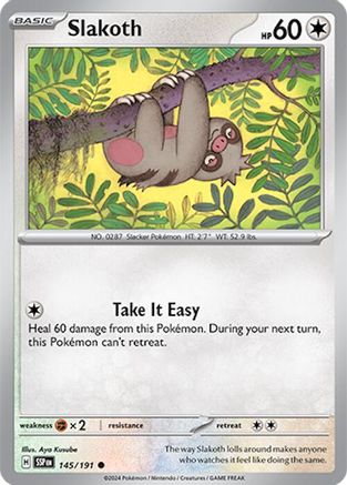 Slakoth - 145/191 (145) [SV08: Surging Sparks] - Deck Out Gaming