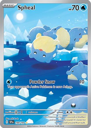 Spheal - 199/191 (199) [SV08: Surging Sparks] Holofoil - Deck Out Gaming