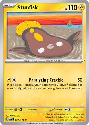 Stunfisk - 064/191 (64) [SV08: Surging Sparks] - Deck Out Gaming